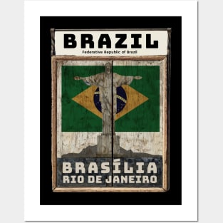 make a journey to Brazil Posters and Art